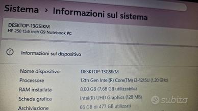 Pc hp 8 gb ram
