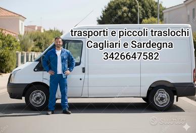 Furgone con conducente per traslochi economici