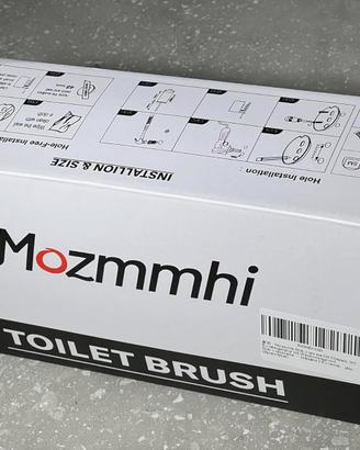 Spazzola per WC in acciaio inox 304.