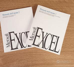 Microsoft Excel, manuale dell'utente 1 e 2