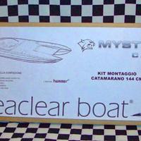 Catamarano da 144 cm in scatola di montaggio