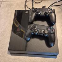 Play station 4 + 2 controller