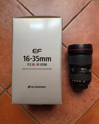 Canon EF 16-35mm f/2.8 L III Ultrasonic