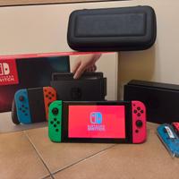 Nintendo Switch V1 Primo Modello + Accessori