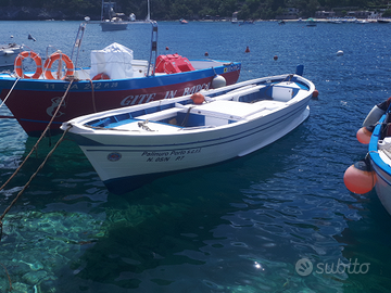 Gozzo in legno entrobordo diesel 40 CV