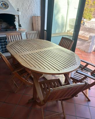 Tavolo da giardino Foppa Pedretti