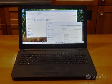 notebook pc portatile HP ENVY 15 SSD 256 A8 RADEON