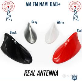 Antenna PINNA DI SQUALO BIANCA PER MINI R50 R52 R53