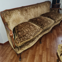 Salotto antico divano + 2 poltrone