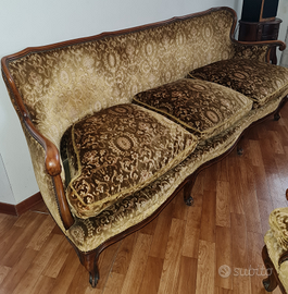 Salotto antico divano + 2 poltrone