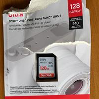 Scheda SANDISK Ultra 128 GB - 140 MB/s