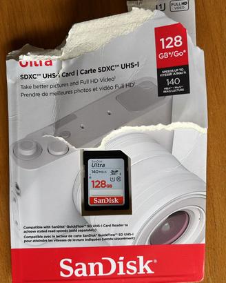 Scheda SANDISK Ultra 128 GB - 140 MB/s