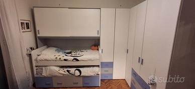 Cameretta completa componibile Angolare o Lineare