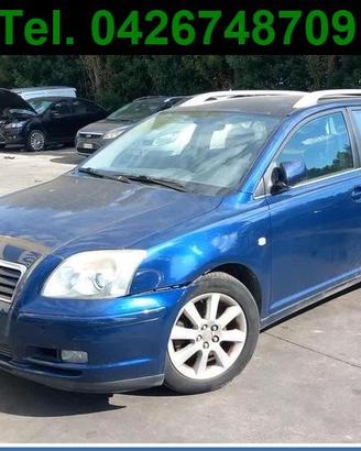 Ricambi TOYOTA AVENSIS II SW 2.0 85KW - NO MOTORE