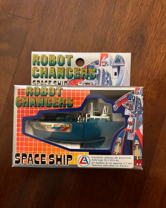 Robot Changers Space Ship Blue Collector Edition