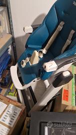 Seggiolone Peg Perego Siesta blu per bambini – com