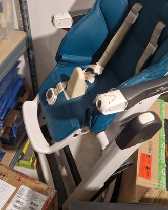 Seggiolone Peg Perego Siesta blu per bambini – com