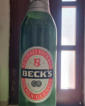 Bottiglia Birra BECK'S Gigante Gonfiabile 