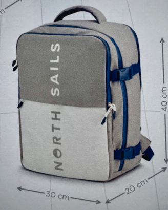 Zaino North Sails 24 L. Nuovo, mai usato.