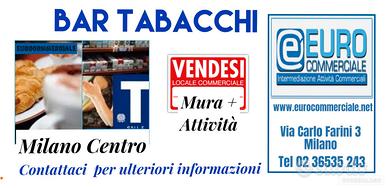 115/20 BAR TABACCHI di mq 50 nel cuore di Milano