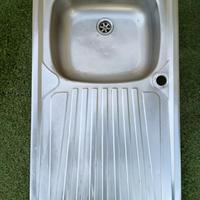 Lavandino da incasso in acciaio CM