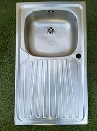 Lavandino da incasso in acciaio CM