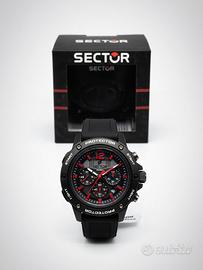 Sector Protector Chronograph – Nero/Rosso