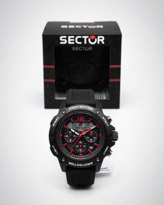 Sector Protector Chronograph – Nero/Rosso