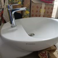 LAVABO FLAMINIA NUDA 60 CON RUBINETTO