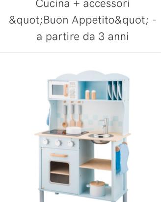 Cucina giocattolo nuova mai aperta