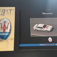 Maserati brochure /dépliant 