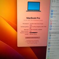 MAC BOOK PRO 13’2017