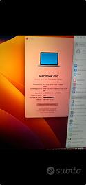 MAC BOOK PRO 13’2017