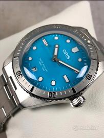 Oris Divers Sixty-Five Cotton Candy Blue NUOVO