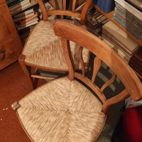 Sedie in legno impagliate