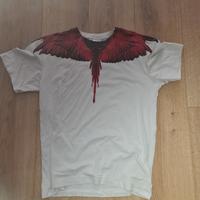 maglietta ragazzo bianca e rossa Marcelo burlone