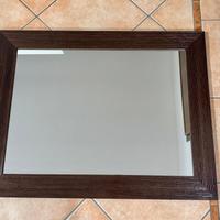 specchio  con cornice 