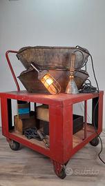 Carrello industriale vintage