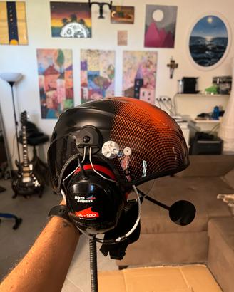 Casco Icaro Sonar X con cuffie UL-100