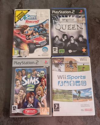 giochi per ps vita, nintendo di, wii,playstation 2