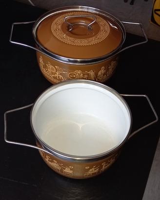 pentole smaltate vintage