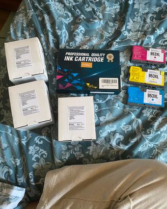 Lotto 8 cartucce compatibili hp 953XL nuove
