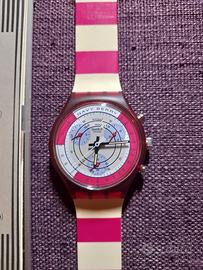 Swatch Chrono Navy Berry