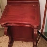 scrittoio antico legno massiccio