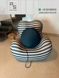 Poltrona Boobs Up 50 2000 Armchair Stripe & Ball