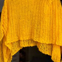 Poncho giallo