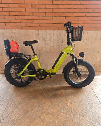 Bicicletta elettrica fat bike