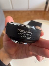 ANELLO ADATTATORE COMMLITE NIKON- SONY CM-ENF-E1 P