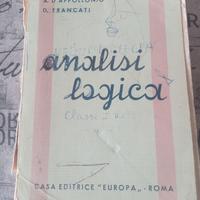 Analisi logica, anni '60.