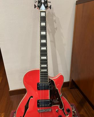 Chitarra D’Angelico Premier Ss fiesta red